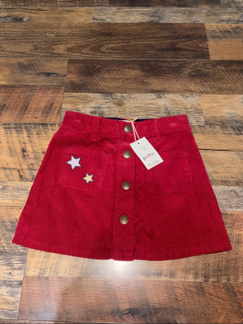 Mini Boden‎ x Harry Potter corduroy skirt